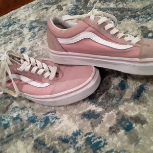 Pastel pink vans